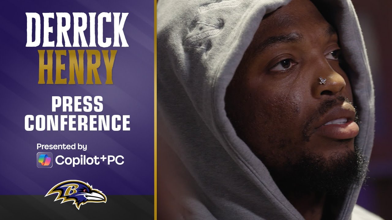 Derrick Henry: 'This Is a Huge Game' | Baltimore Ravens