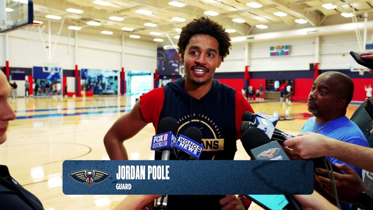 Jordan Poole on joining New Orleans | Pelicans Training Camp 2025