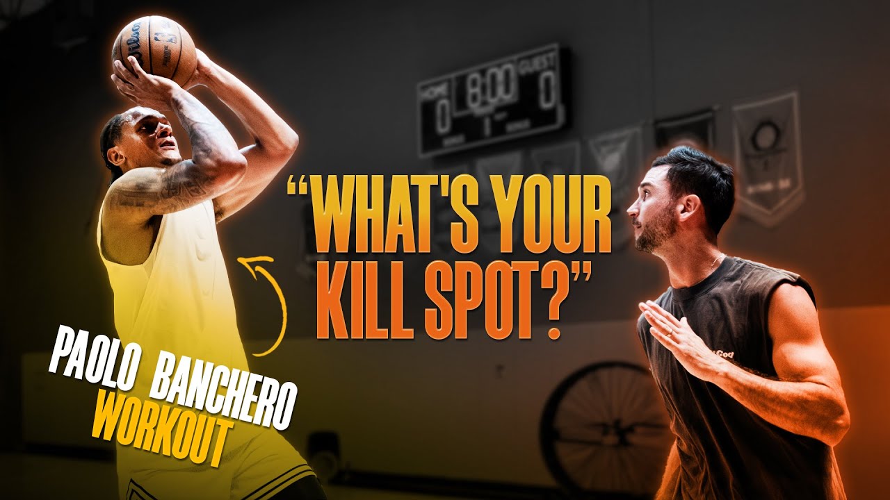 PAOLO BANCHERO ORLANDO MAGIC FULL NBA WORKOUT 🔥 | Jordan Lawley Basketball