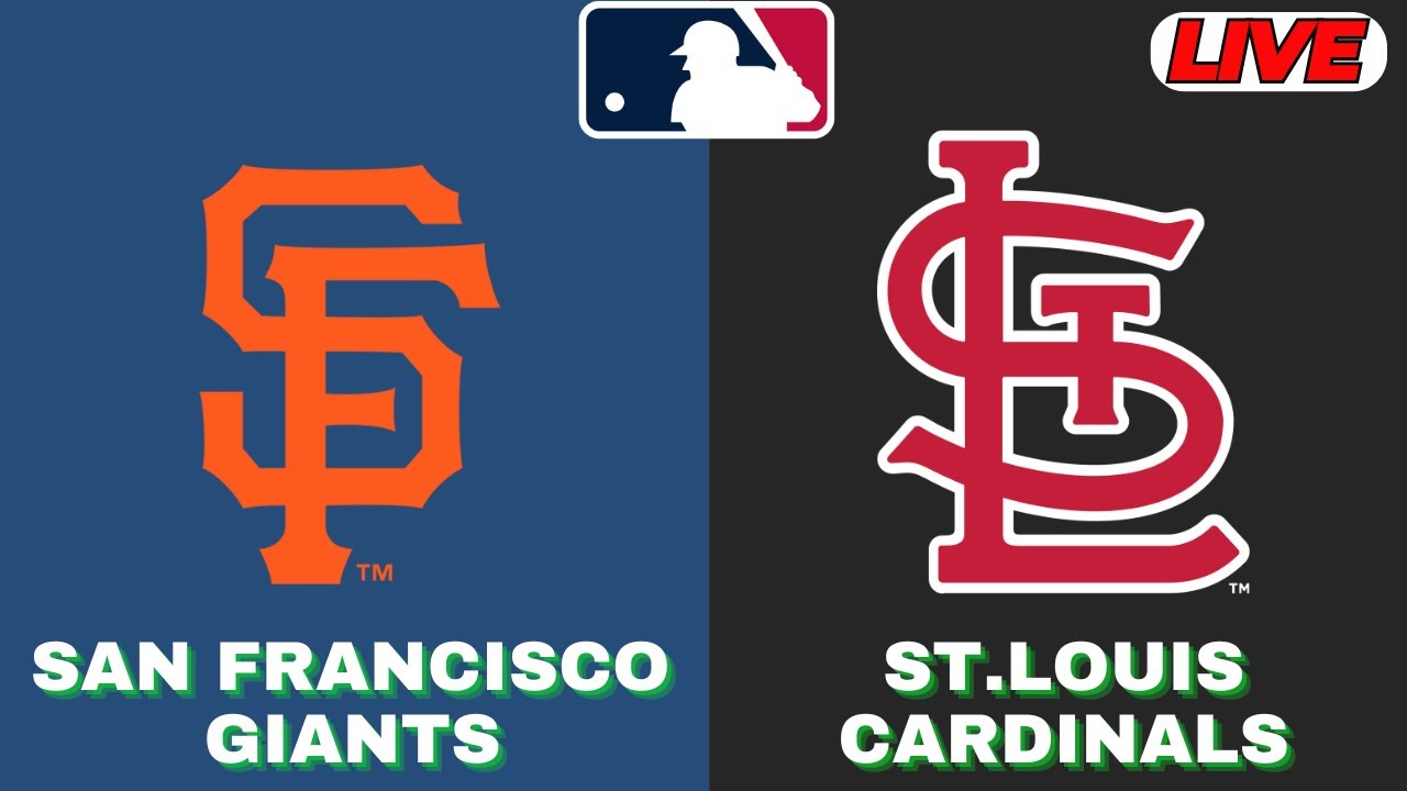 🔴LIVE : St. Louis Cardinals Vs San Francisco Giants | MLB 2025 | MLB Live Baseball Score