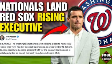 BREAKING: Washington Nationals Steal Red Sox Exec Paul Toboni to Lead Front Office