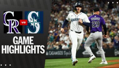 Rockies vs. Mariners Game Highlights (9/24/25) | MLB Highlights