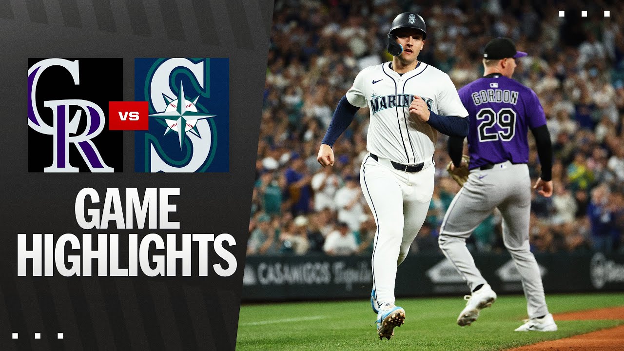 Rockies vs. Mariners Game Highlights (9/24/25) | MLB Highlights