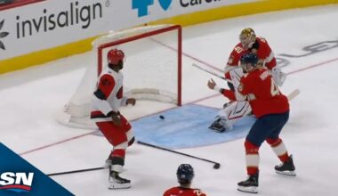 Hurricanes' Ryan Suzuki Tips Home Goal As Fight Breaks Out