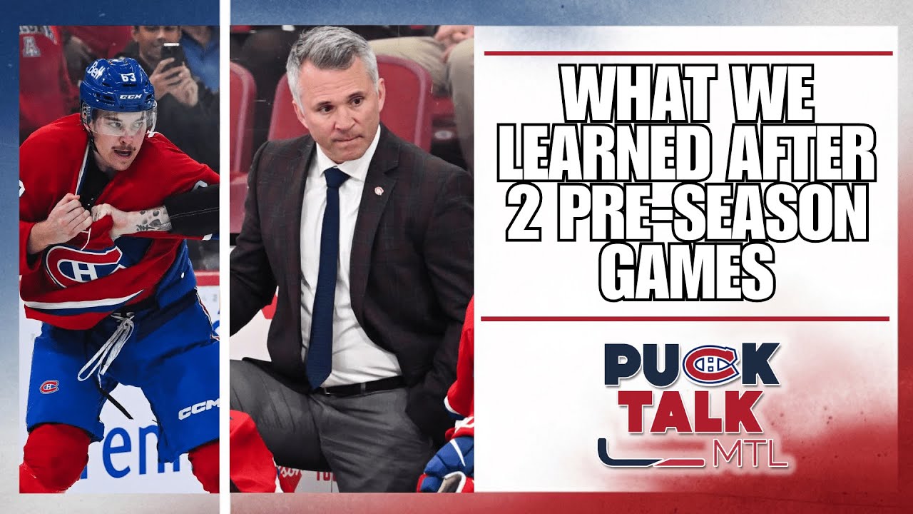 What Surprises Have We Uncovered About the Canadiens After TWO Preseason Games?