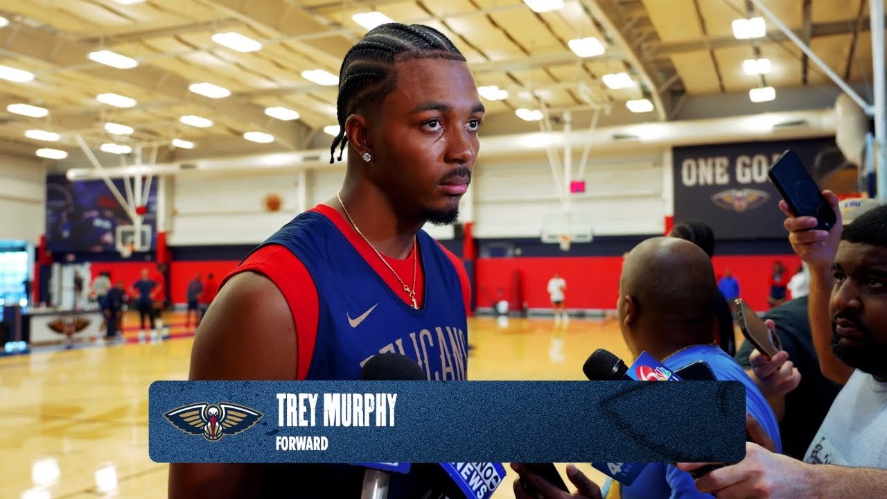 Trey Murphy III on vibes in practice | Pelicans Training Camp 2025