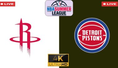 Detroit Pistons vs Houston Rockets LIVE ON ESPN 4K NBA2K26 Summer League NBA LIVE NBA TODAY