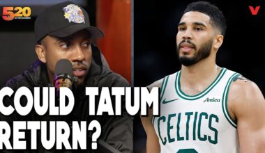 Jeff Teague REACTS to Jayson Tatum saying he may return to Celtics THIS SEASON after injury