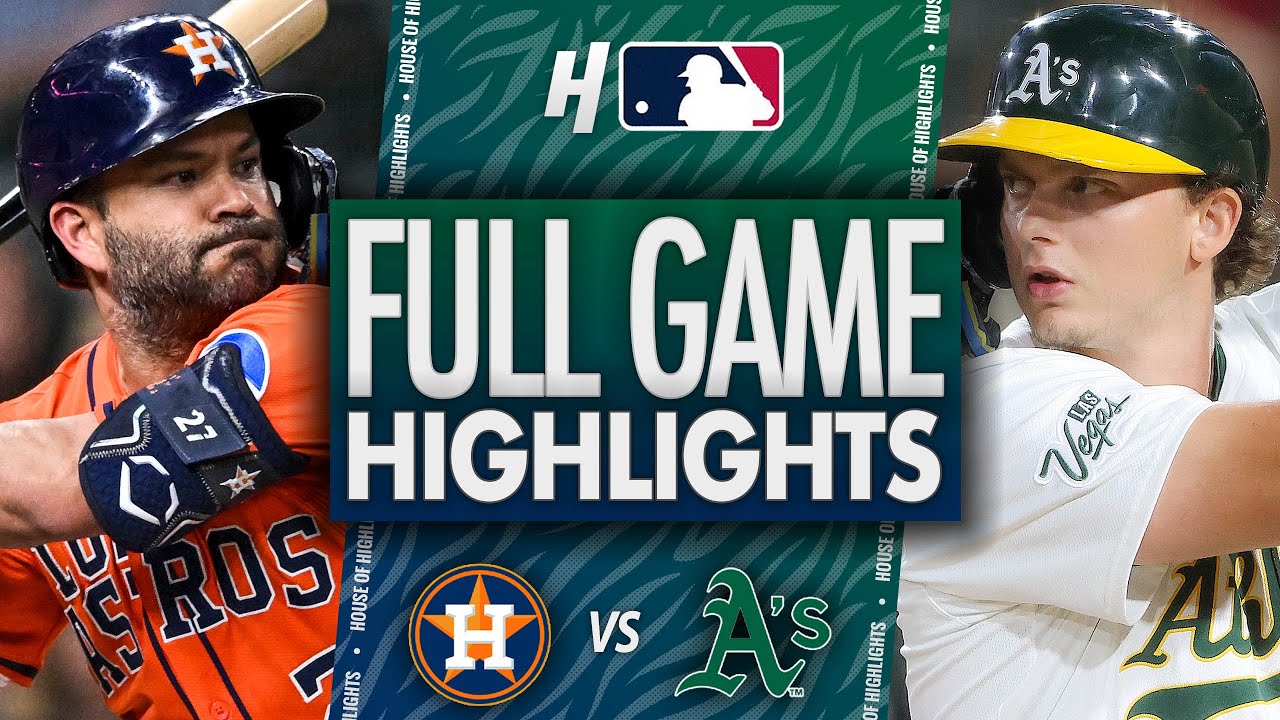 Houston Astros vs Oakland Athletics - FULL GAME HIGHLIGHTS  | September 24, 2025 MLB Season