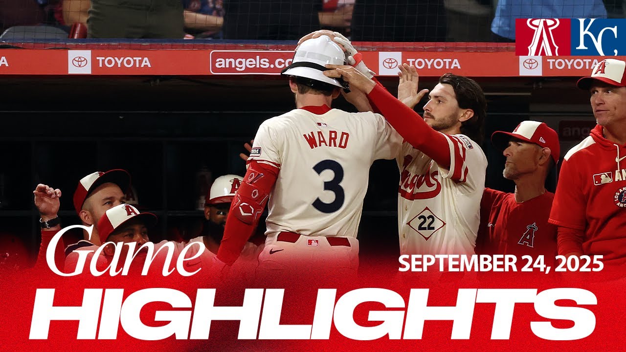Royals vs. Angels Game Highlights (9/24/25) | MLB Highlights