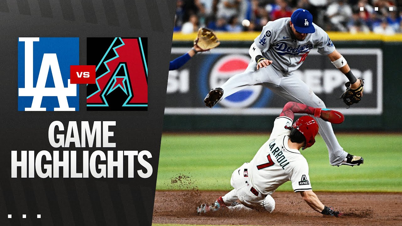 Dodgers vs. D-backs Game Highlights (9/24/25) | MLB Highlights