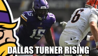 Diamond Dallas Turner Rising for the Minnesota Vikings 💎💎💎