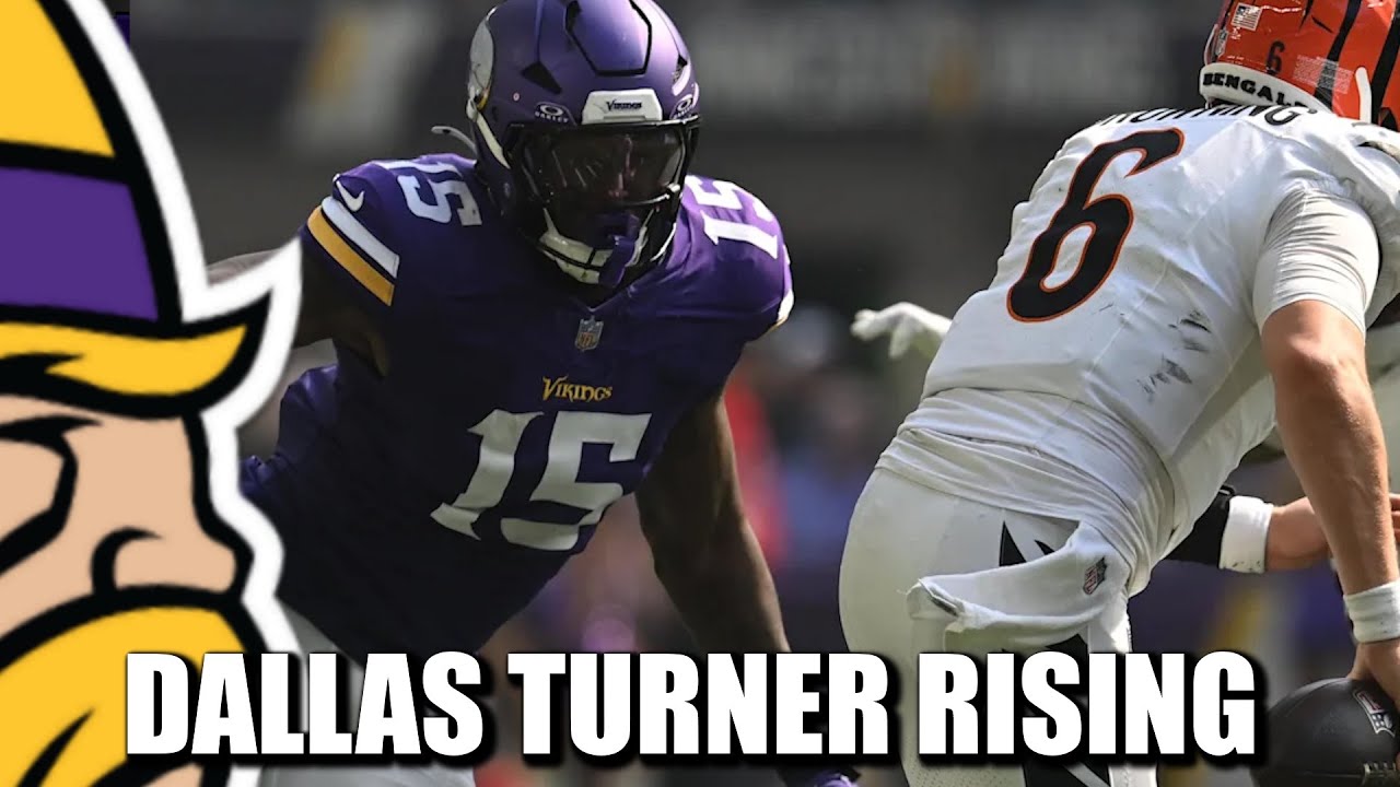 Diamond Dallas Turner Rising for the Minnesota Vikings 💎💎💎