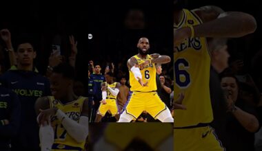 He MADE LeBron PROUD 🫡 #shorts