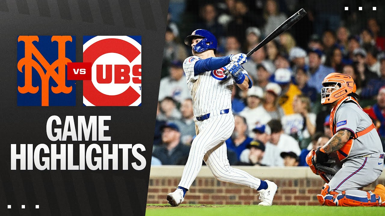 Mets vs. Cubs Game Highlights (9/24/25) | MLB Highlights