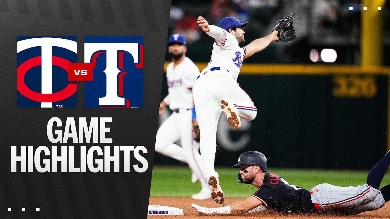 Twins vs. Rangers Game Highlights (9/24/25) | MLB Highlights
