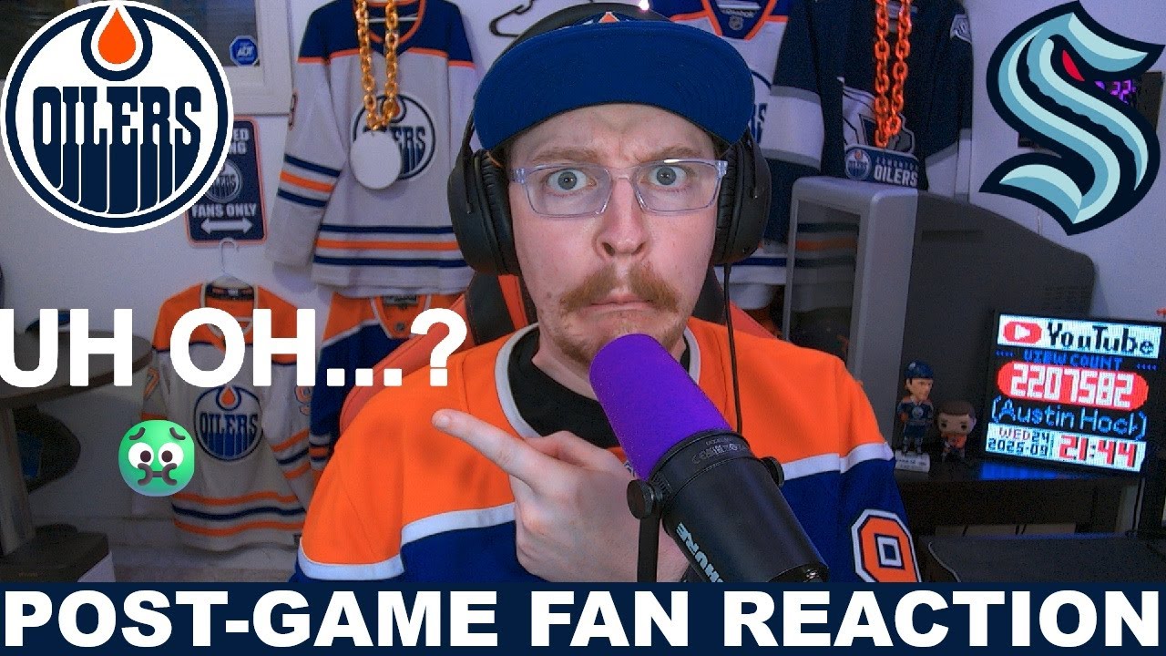 BAN THE WAVE! | Post-Game Fan Reaction: Oilers vs Kraken | Pre-Season