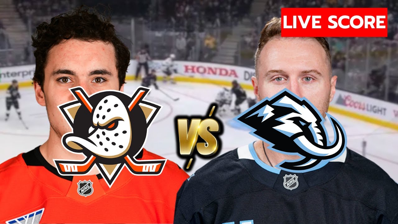 🔴 Anaheim Ducks vs Utah Mammoth | LIVE NHL Preseason | Live Score Update