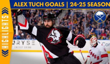 Watch All Of Alex Tuch's 36 Goals From The 2024-25 Buffalo Sabres Season | Goal Highlights