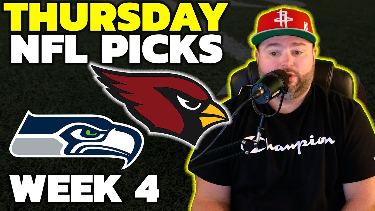 Seahawks vs Cardinals Picks - NFL Week 4 Thursday Night Football with Kyle Kirms