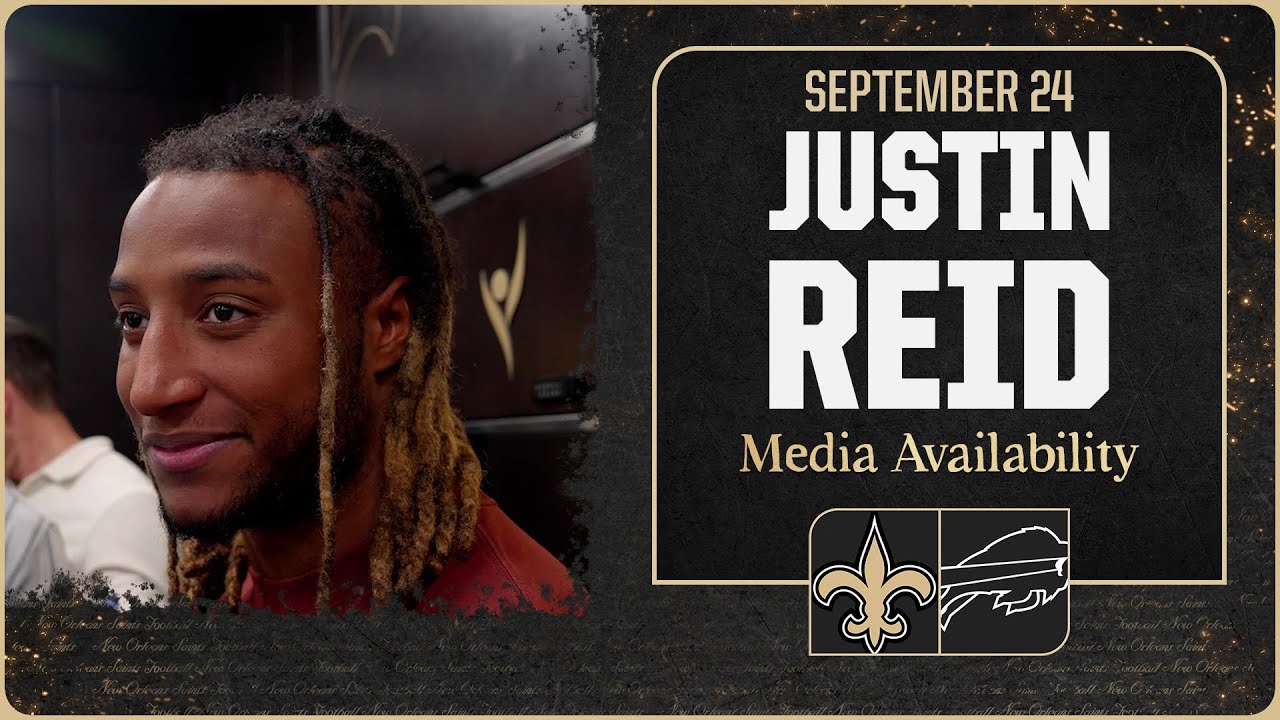 Justin Reid on facing Josh Allen, Buffalo Bills | New Orleans Saints