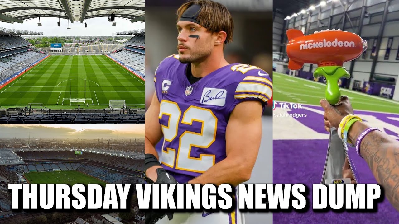 Minnesota Vikings News Dump (9.25.2025) | Croke Park Facts, Hopeful Injury Report, NVP!