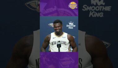 Media Day New Orleans Pelicans - Zion comentando sobre os novos companheiros.