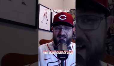 Final home lineup for the Cincinnati Reds in 2025 is…. Something