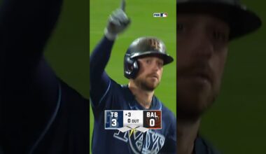 Rays vs. Orioles | Short Highlights ⌛️ #mlb #tampabayrays #baltimoreorioles