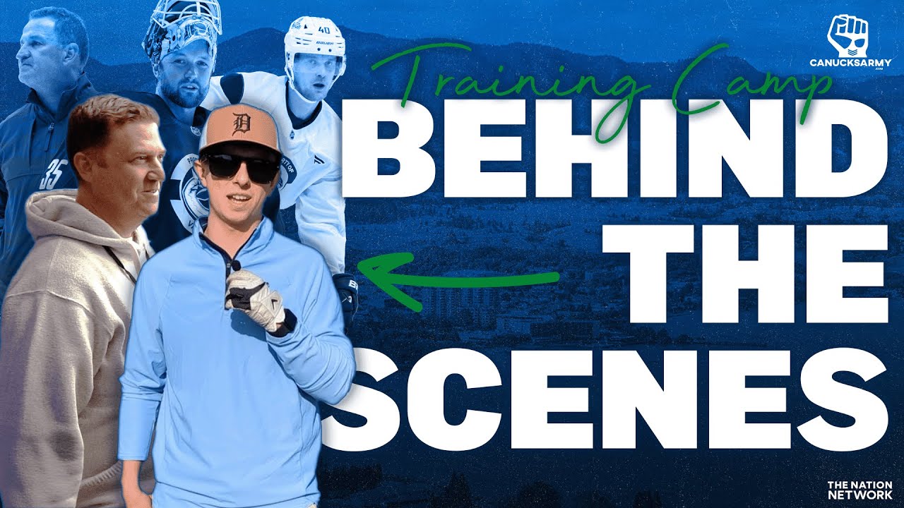 Behind the Scenes at Vancouver Canucks Training Camp 2025 | Canucks Army Vlog