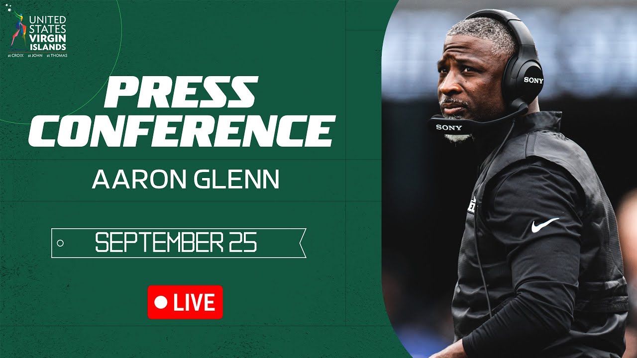 Aaron Glenn Press Conference (9/25) | New York Jets