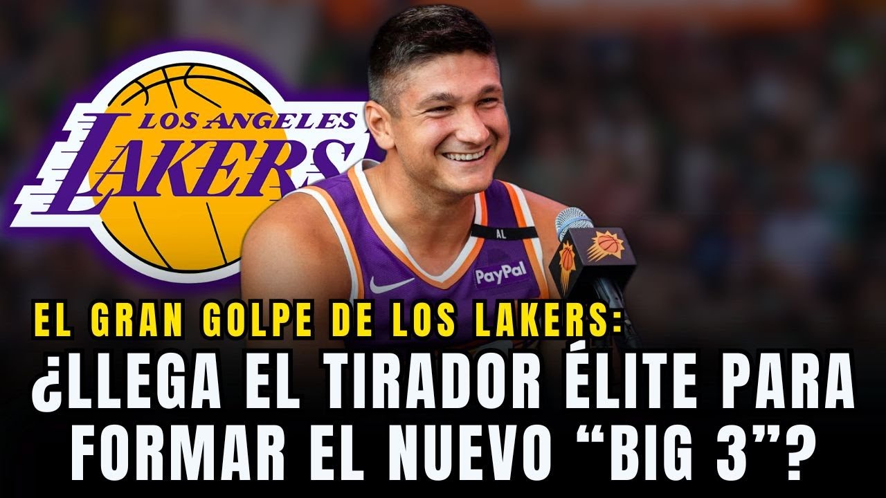 🚨¡EL FRANCOTIRADOR MORTAL LLEGA! ¿LOS LAKERS HALLARON AL SOCIO PERFECTO PARA LEBRON Y LUKA?