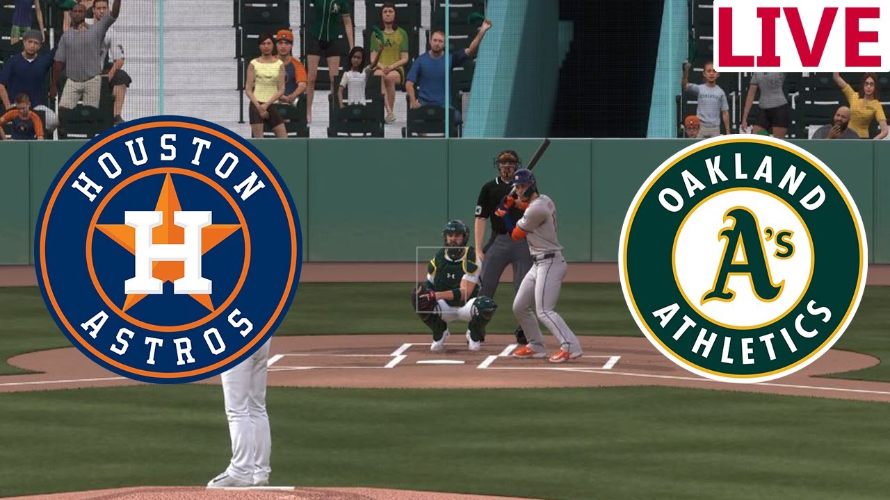 🔴LIVE 🔴Houston Astros vs Oakland Athletics /September 23 /MLB THE SHOW 25