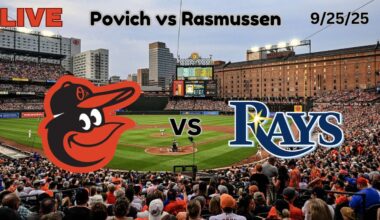 Baltimore Orioles vs Tampa Bay Rays | LIVE! Play-by-Play & Commentary | 9/25/25 | Game #159