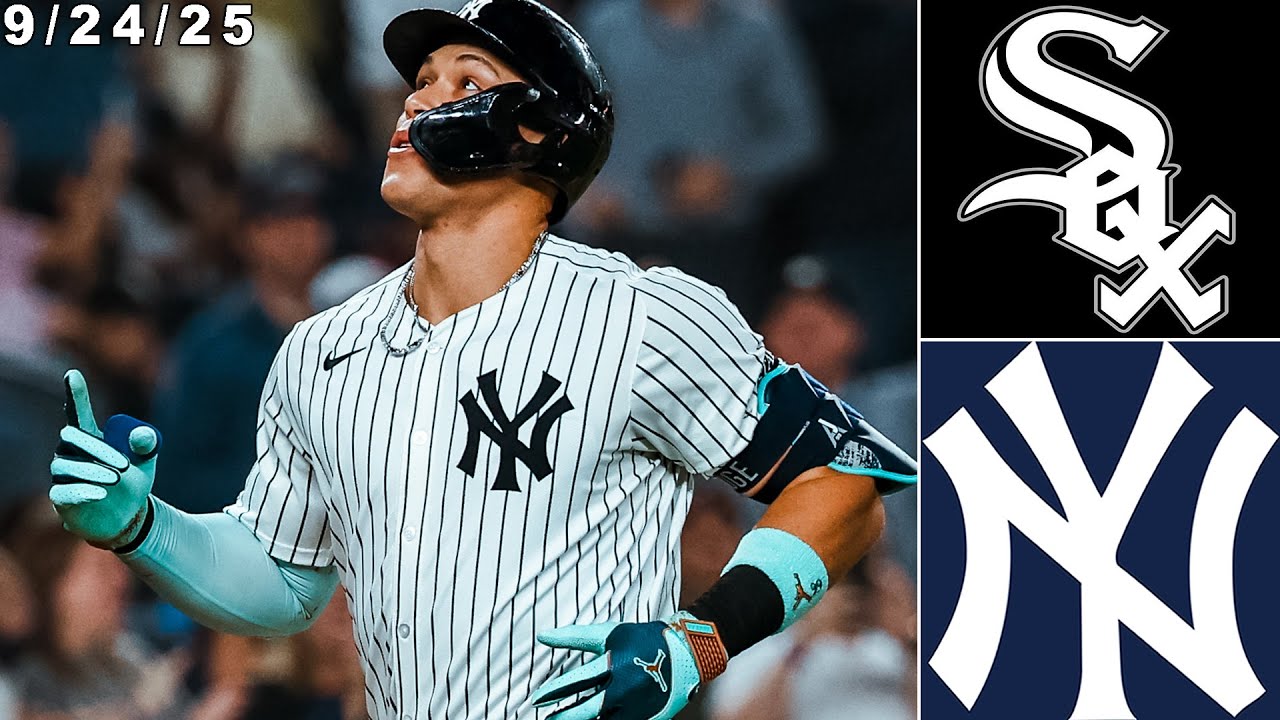New York Yankees Highlights: vs Chicago White Sox | 9/24/25