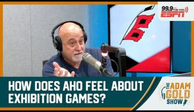 What do players from our Carolina Hurricanes take from exhibition games?