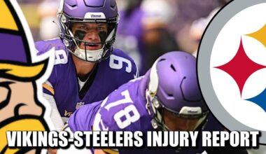 FIRST Vikings-Steelers Injury Report: Ryan Kelly FULL! Harrison Smith Not Listed!