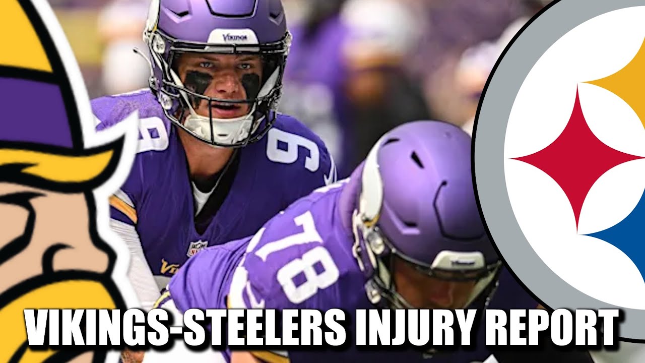 FIRST Vikings-Steelers Injury Report: Ryan Kelly FULL! Harrison Smith Not Listed!