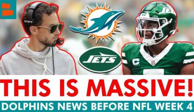 Miami Dolphins Get BIG-TIME News Heading Into NFL Week 4