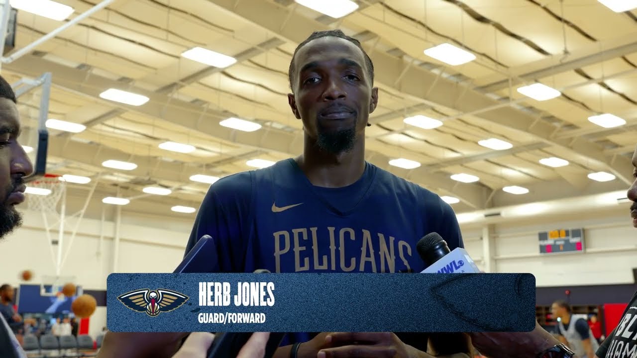 Herb Jones on Jordan Poole, Camp Energy | Pelicans Training Camp 2025