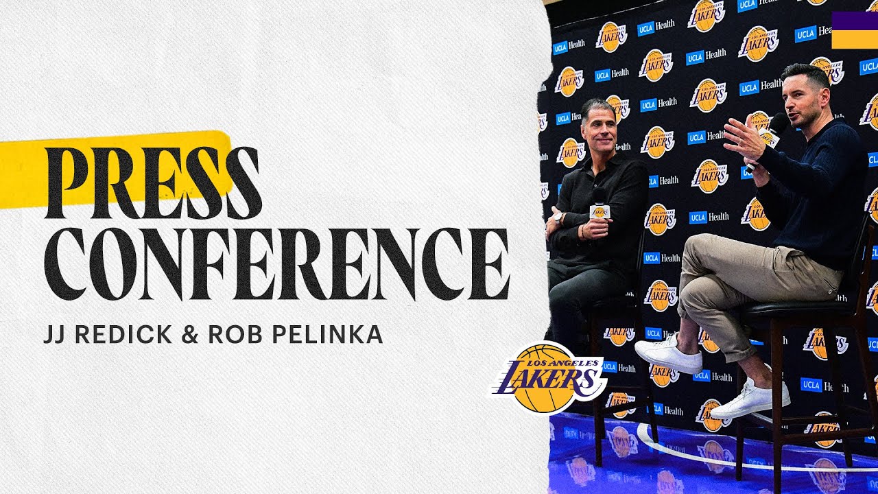 JJ Redick & Rob Pelinka 2025-26 Press Conference