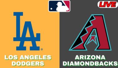 🔴LIVE : Los Angeles Dodgers Vs Arizona Diamondbacks | MLB 2025 | MLB Live Baseball Score