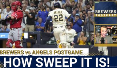 BREWERS POSTCAST: Brewers SWEEP Angels 5–2 | Priester SHINES, Magic Number Falls to 4!