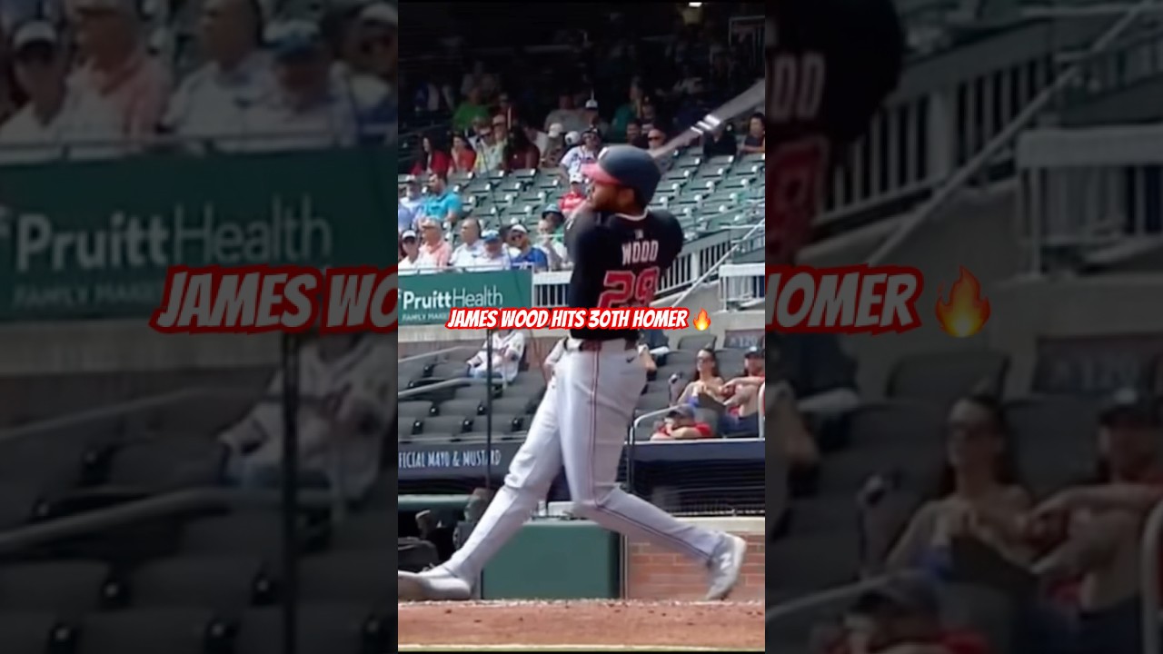 Washington Nationals James Wood Reaches 30-Homer Mark In First Full Season