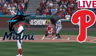 🔴LIVE 🔴Miami Marlins VS Philadelphia Phillies/ September 25 /MLB THE SHOW 25