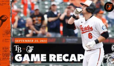 Rays vs. Orioles Game Recap (9/25/25) | MLB Highlights | Baltimore Orioles