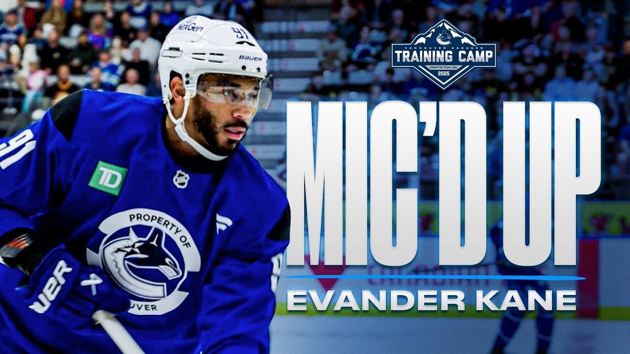 Evander Kane Mic'd Up | Canucks Training Camp (Sept. 19, 2025)
