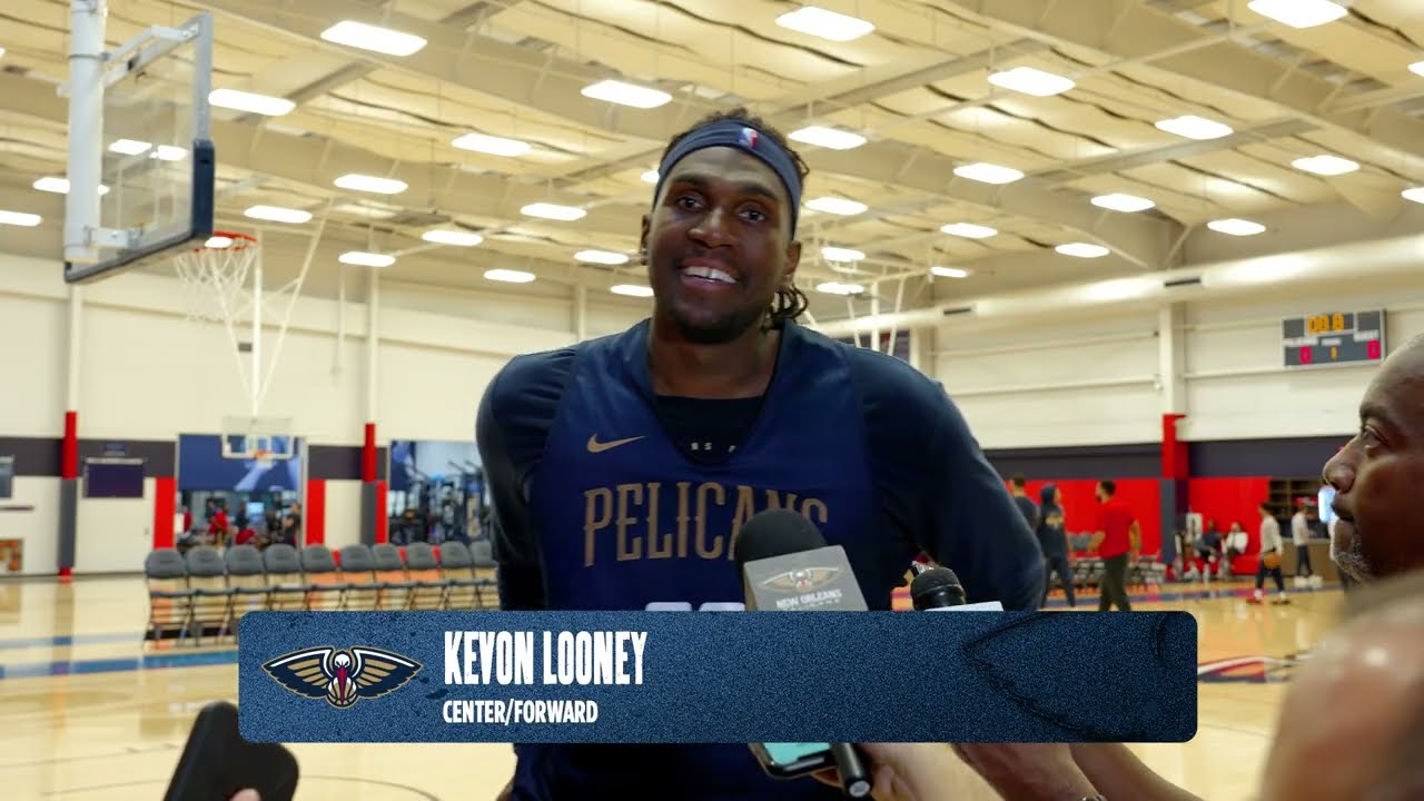 Kevon Looney on Camp Competition, Jordan Poole | Pelicans Training Camp 2025