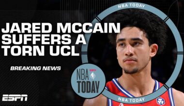 BREAKING 🚨 Jared McCain suffered torn UCL in right thumb - Tim Bontemps | NBA Today