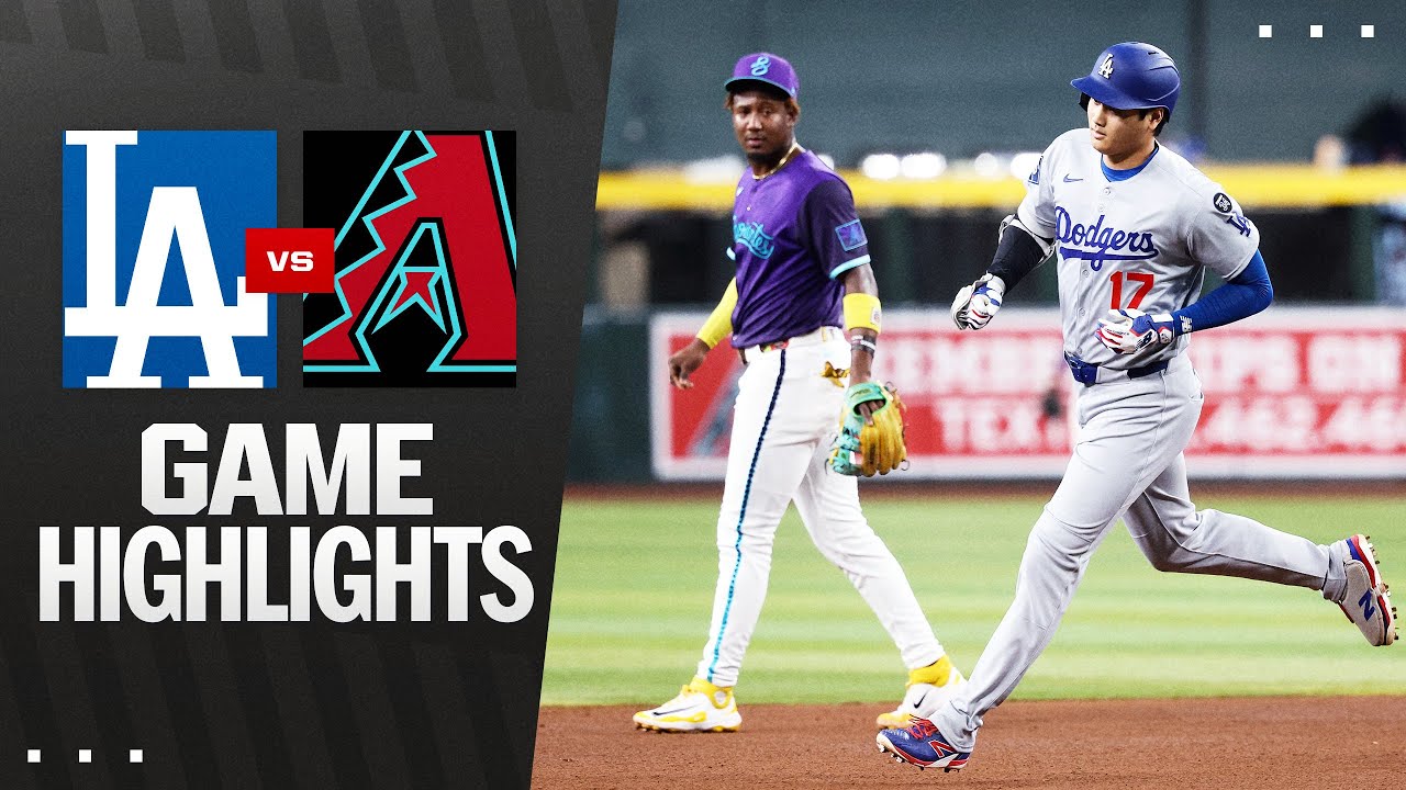 Dodgers vs. D-backs Game Highlights (9/25/25) | MLB Highlights